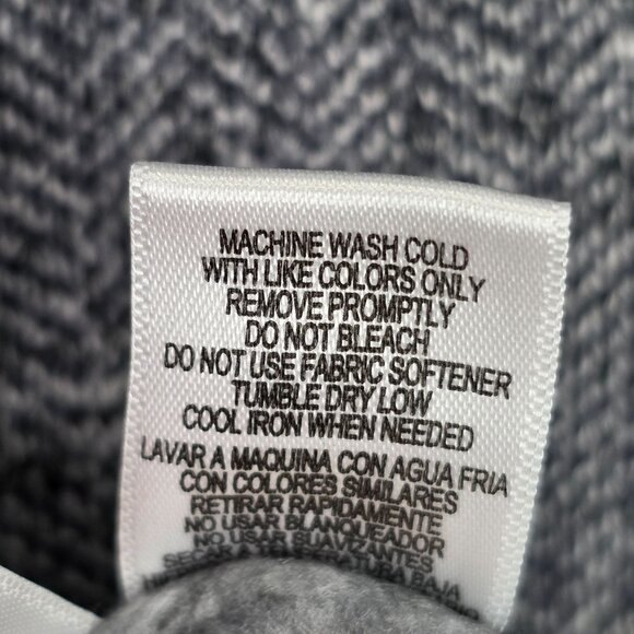 Womens Marc New York Andrew Marc Gray Full Zip Jacket Polyester Chest Pocket S - Picture 8 of 8